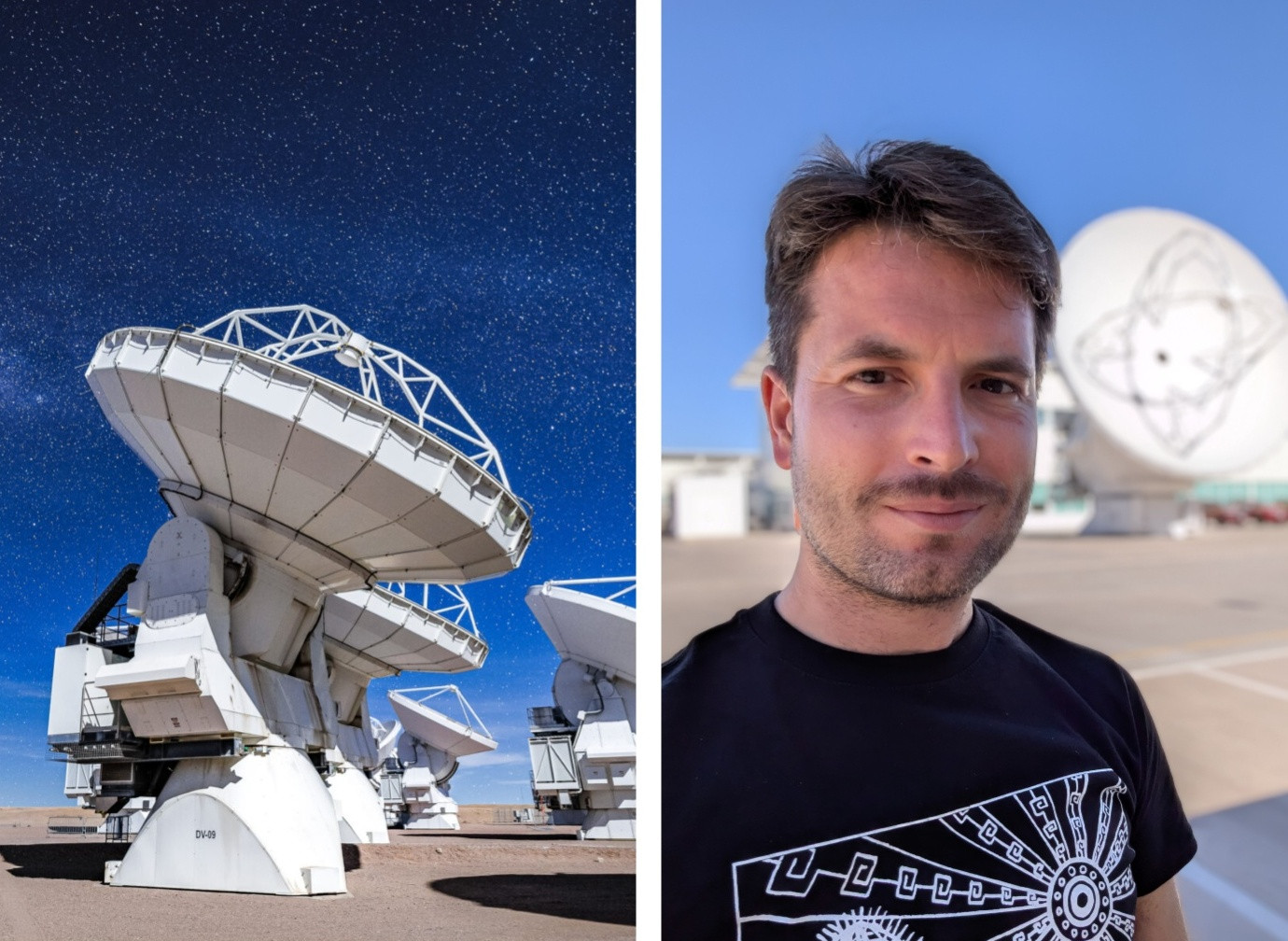 Na ďalekohľade ALMA v Čile skúma rané galaxie. V každom z nás je kúsok hviezdy, vraví astronóm Rybák