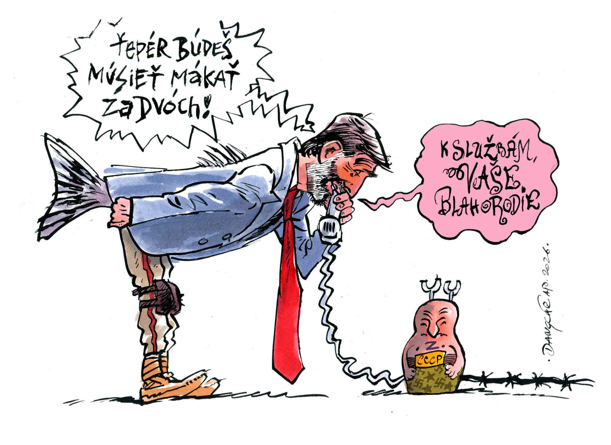 Danglár: Väčší rybník (17.4.2026)