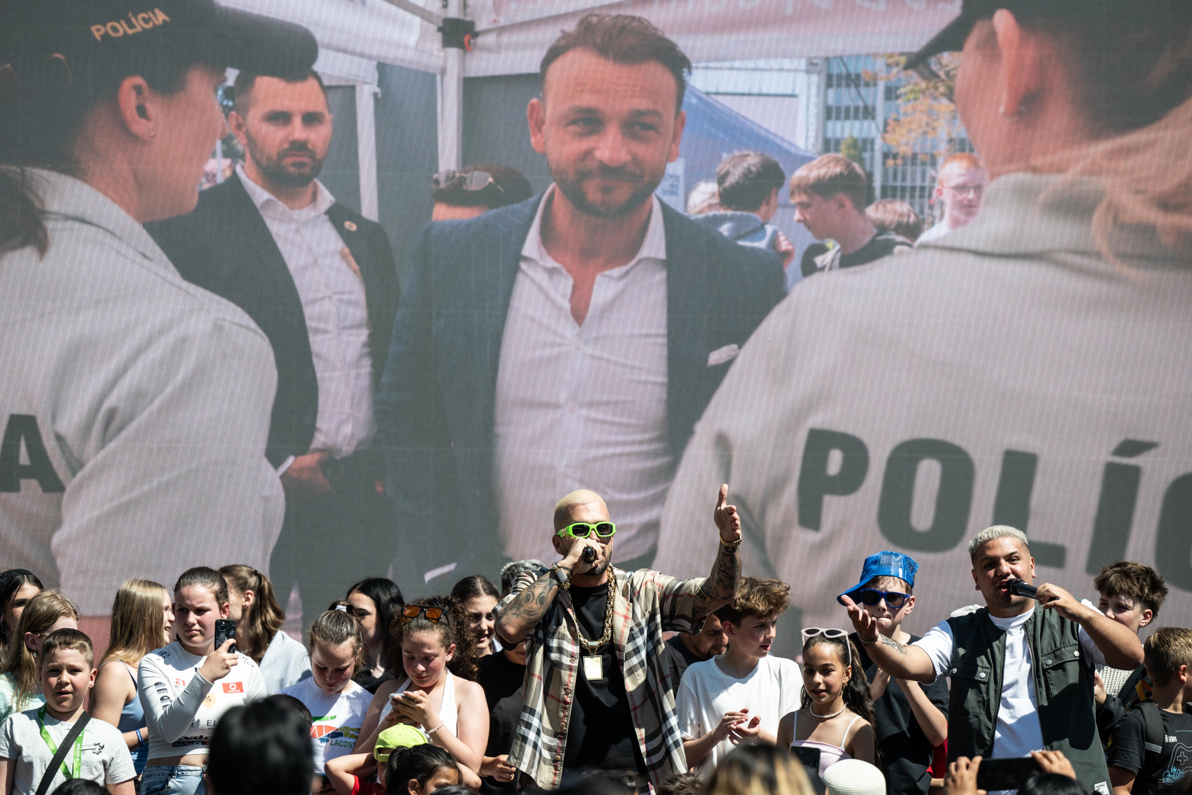 René Rendy na akcii ministerstva vnútra: Nespievam o vodke na bare ...