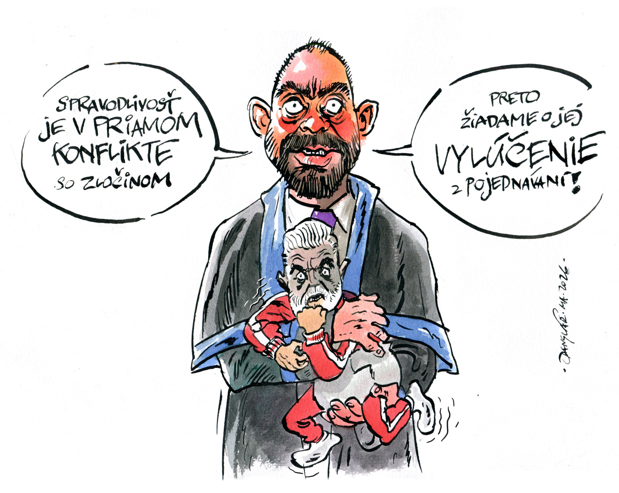 Danglár: Námietka zaujatosti (12.5.2026)