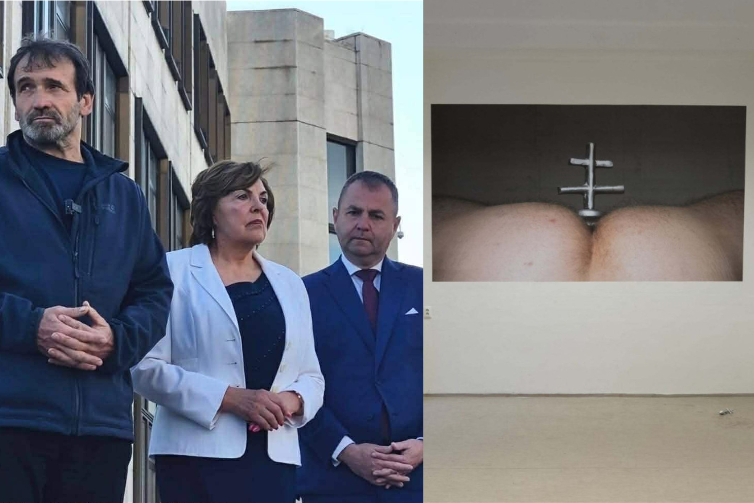 Smer a SNS chcú pre dielo s dvojkrížom v zadku men