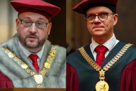 Voľby rektora UK: Števček kandiduje tretíkrát, jeho prorektor a vyzývateľ Tancer tvrdí, že na zmeny mal dosť času