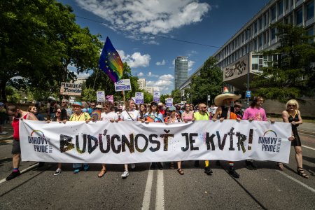 Bratislavský Pride bol o odvahe, ale aj o solidarite s kvír ľuďmi na Ukrajine, v Maďarsku a Palestíne
