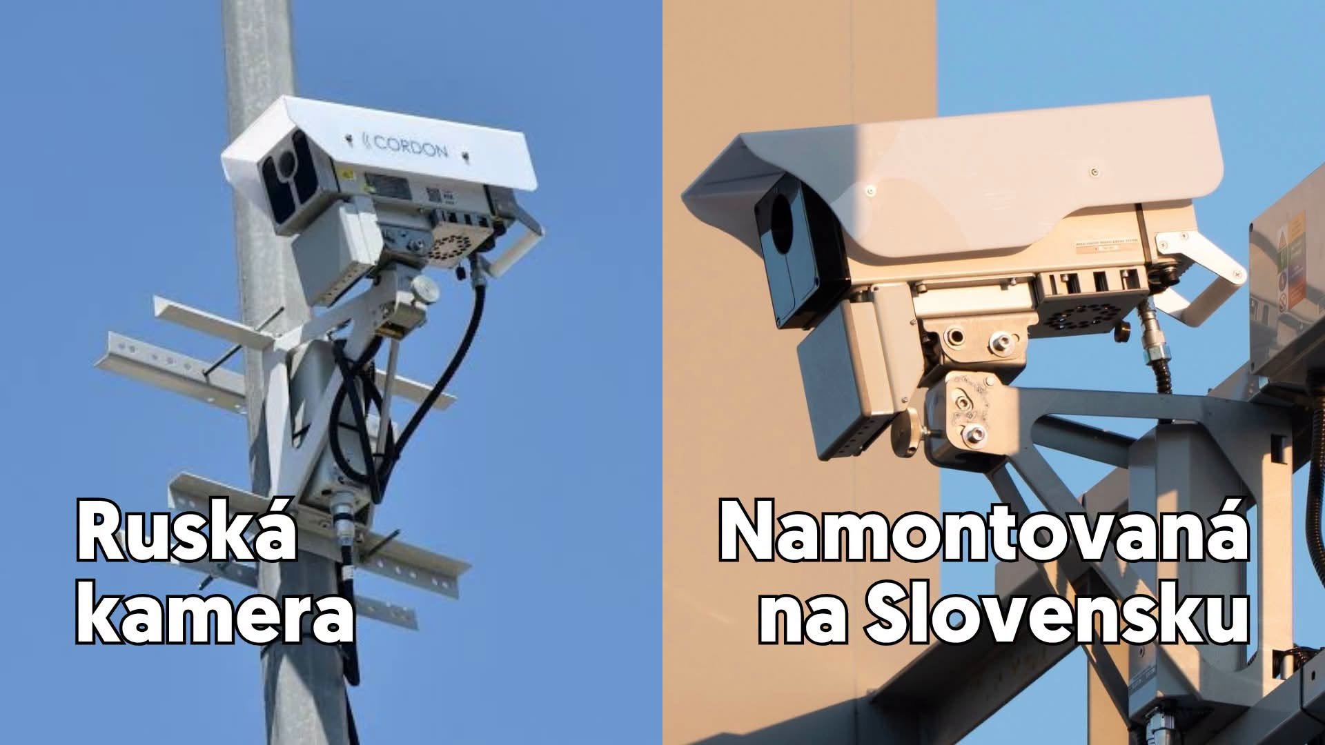 Nové kamery na cestách sú identické s&nbsp;ruskými, tvrdí PS. Ministerstvo to odmieta